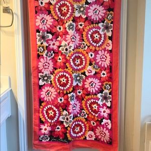 32 1/2” x 67” Vera Bradley Beach Towel